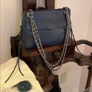 Rebecca Minkoff navy blue crossbody bag